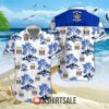 Celtic FC SPFL Hawaiian Shirt And Shorts Set, Tropical Football Outfit For Fans