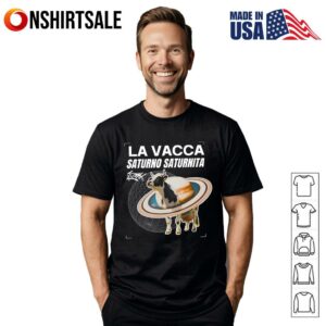 La Vacca Saturno Saturnita Italian Brainrot T Shirt 1