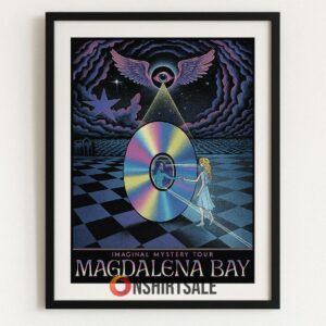 Magdalena Bay Imaginal Mystery Tour Psychedelic Poster