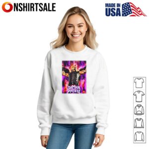 Damian Priest WWE T Shirt Vintage Style Pro Wrestling Fan Tee with Scream Graphic 3