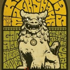 Psychedelic Concert Poster, The Black Sheep at Brodachia Sobaska, Vintage 1960s Rock &Roll Art
