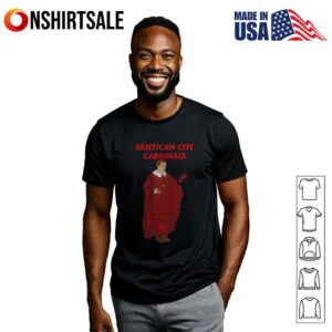 Vatican City Cardinals Funny Catholic Meme T Shirt Satirical Religion Sports Parody Tee 2